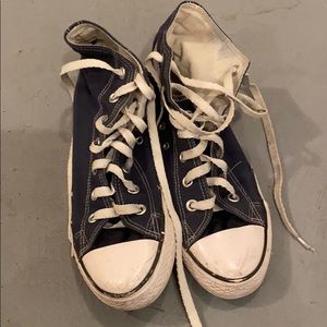 Dark Blue All Star Converse
